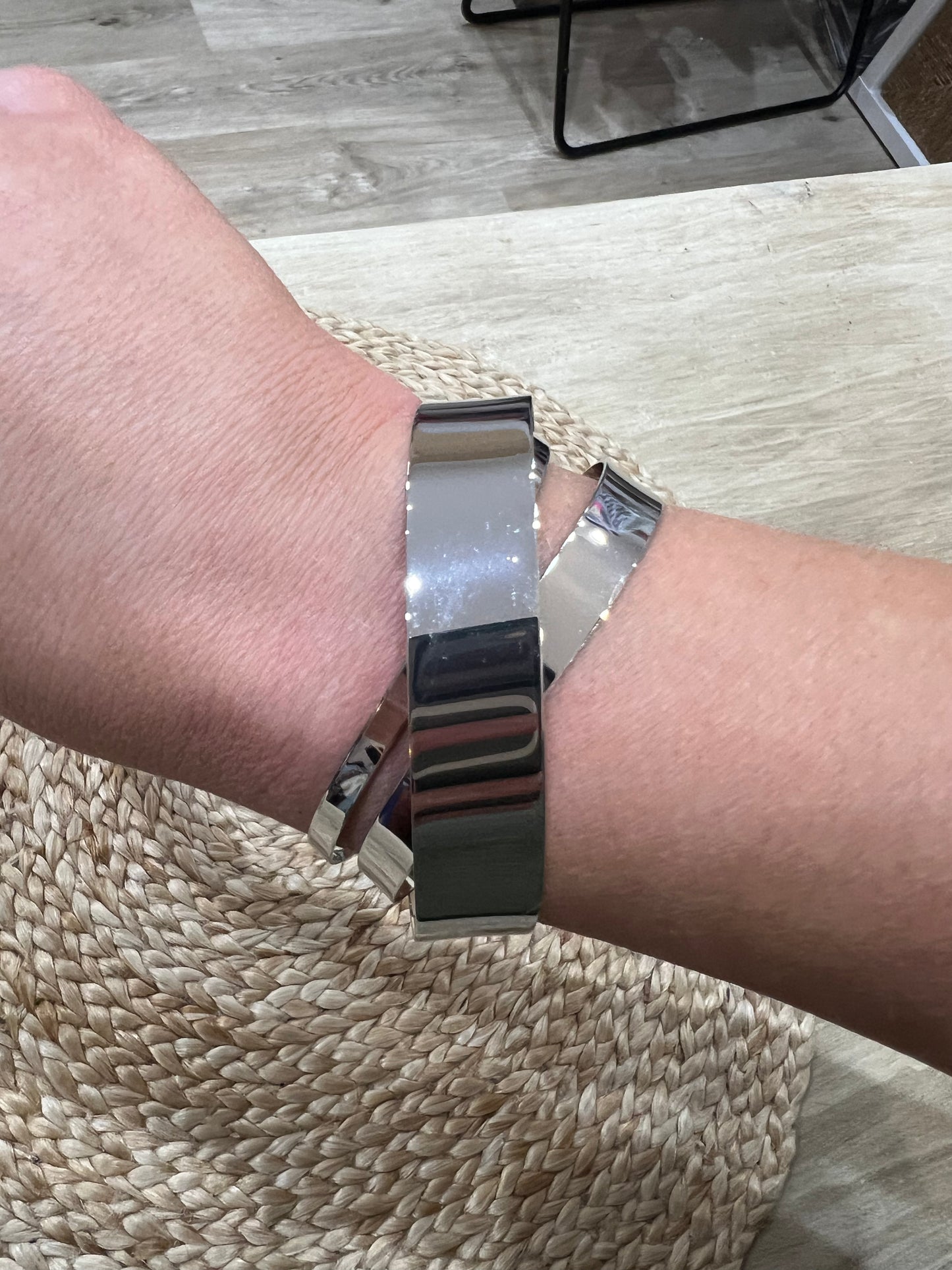 Cuff Bracelet - Silver