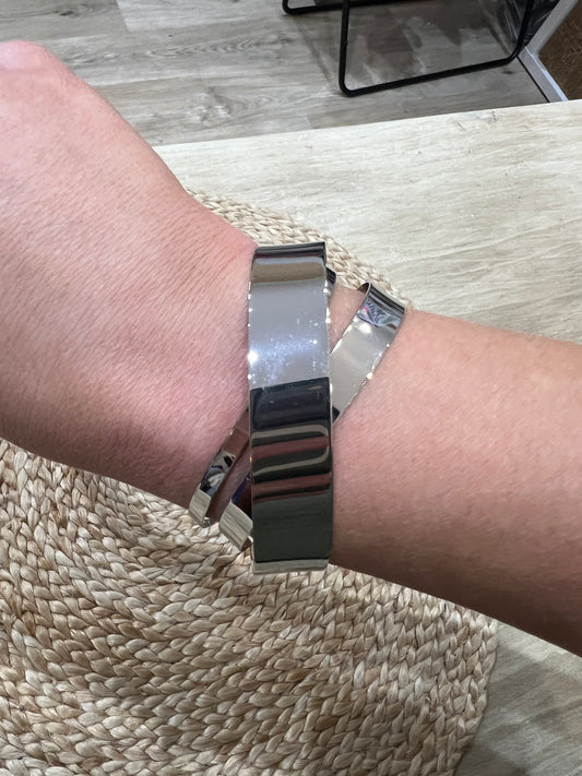 Cuff Bracelet - Silver