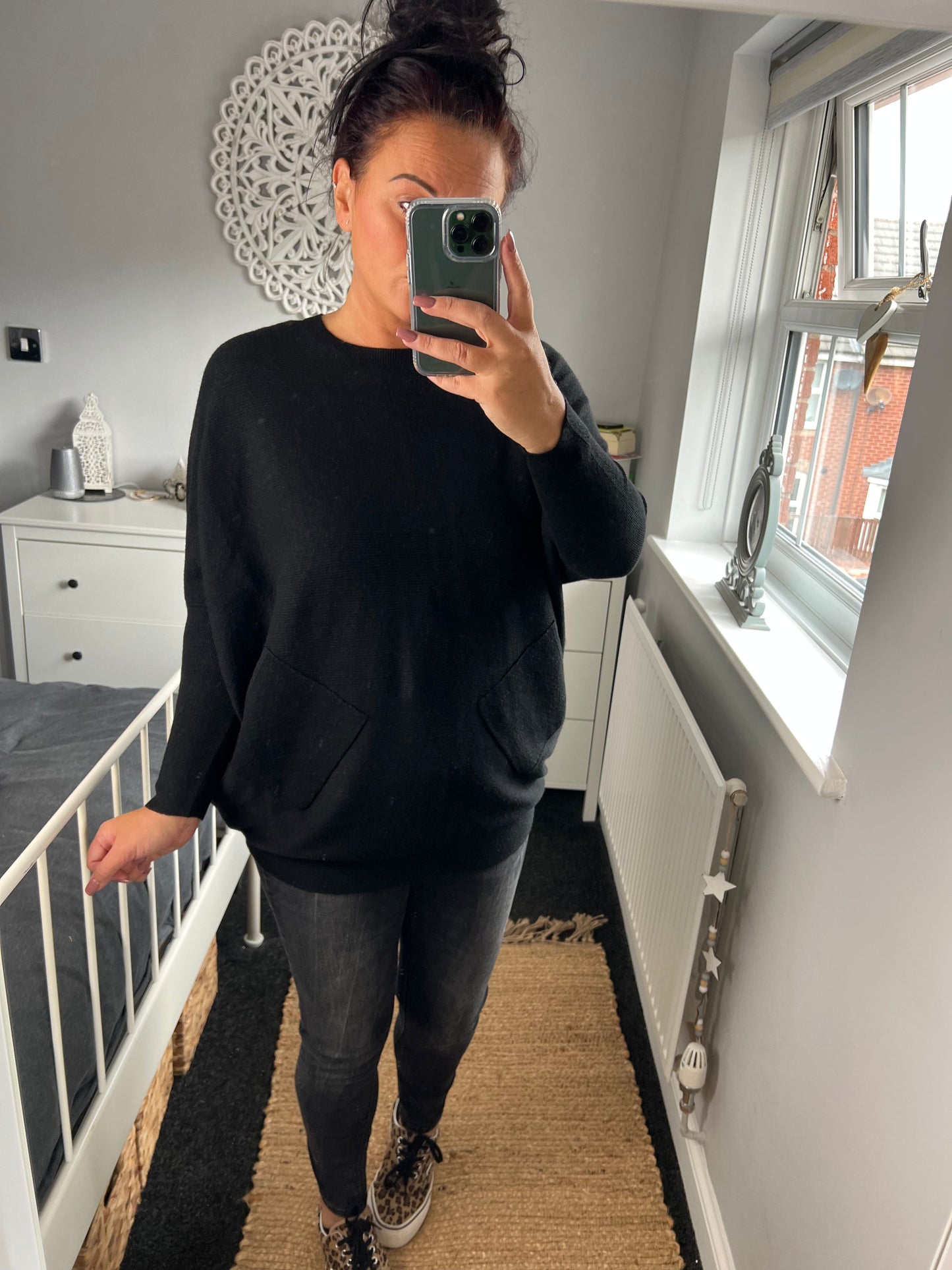 Crisscross Jumper - Black