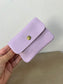 Leather Purse - Lilac