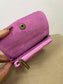 Leather Purse - Bubblegum