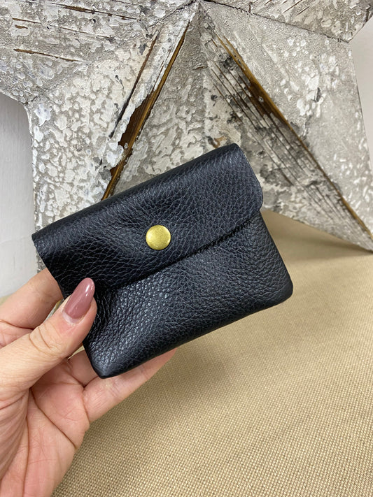 Leather Purse - Black