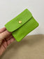 Leather Purse - Apple